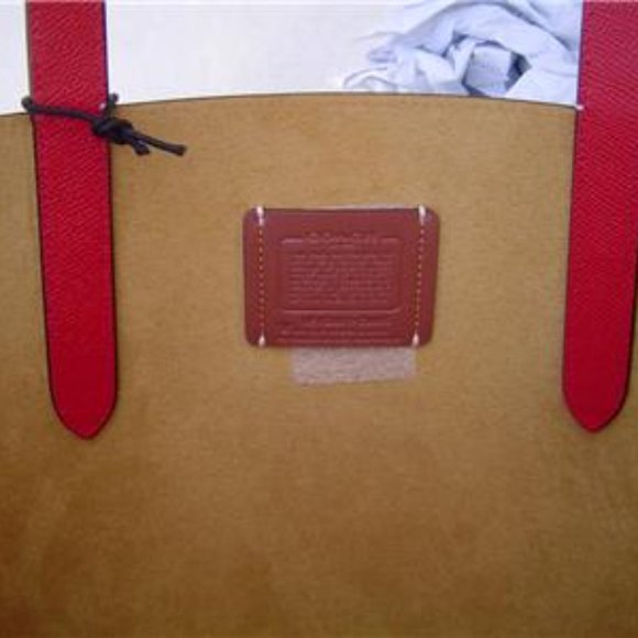 NEW AUTHENTIC COACH MICKEY MOUSE HIGHLINE TOTE #C0895 - Picture 8 of 10